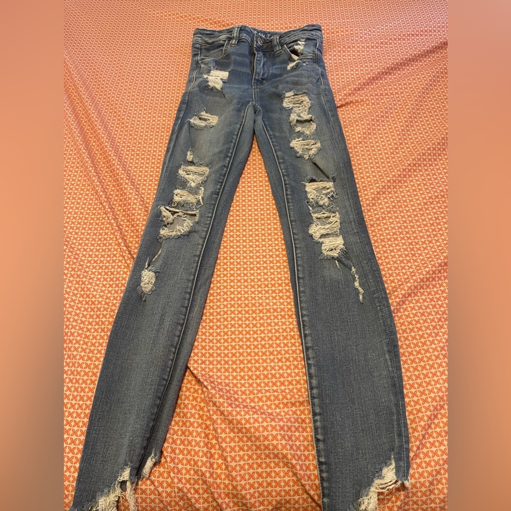 American eagle women’s size zero jeans